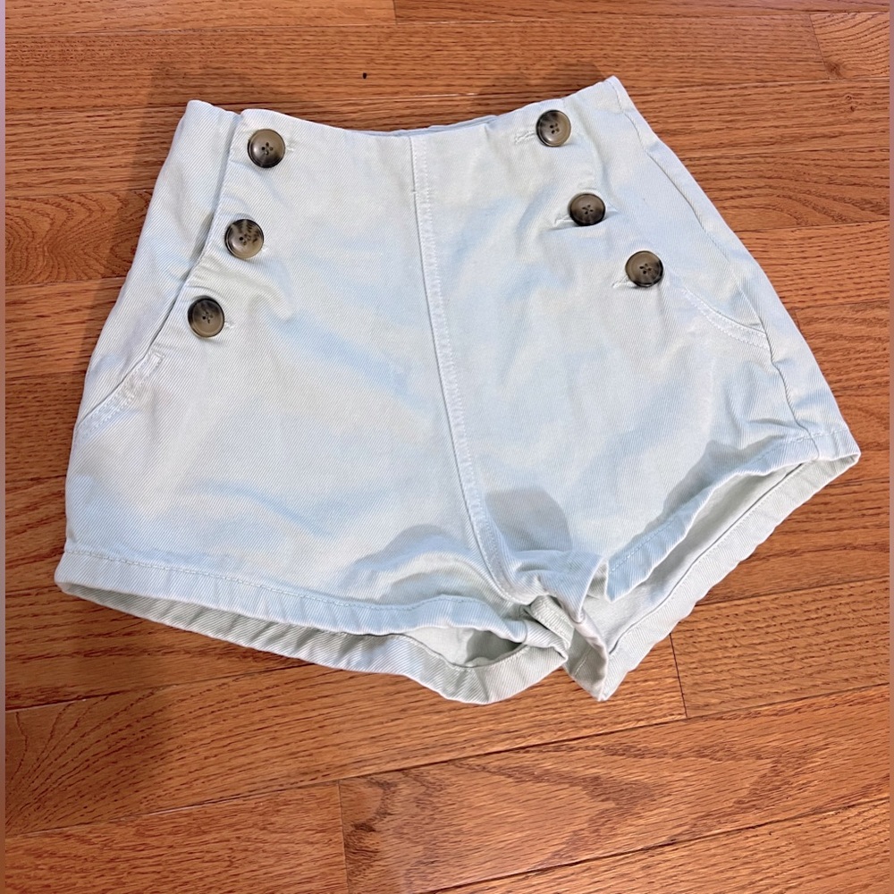 ZARA high-waisted shorts